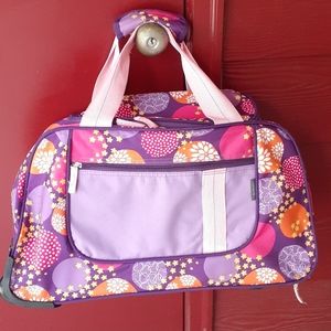 Embark Floral Rolling Duffel